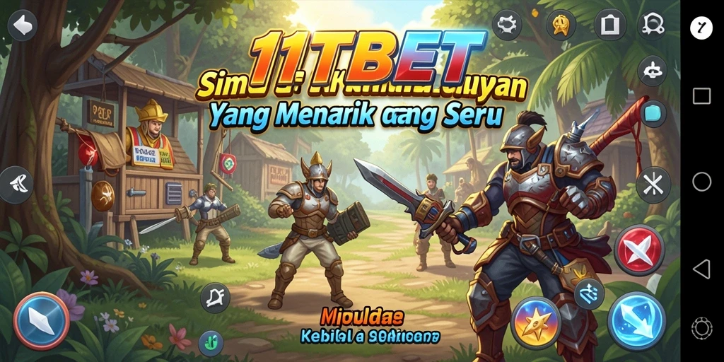 Tampilan gameplay utama 11TBET yang memukau dan interaktif.