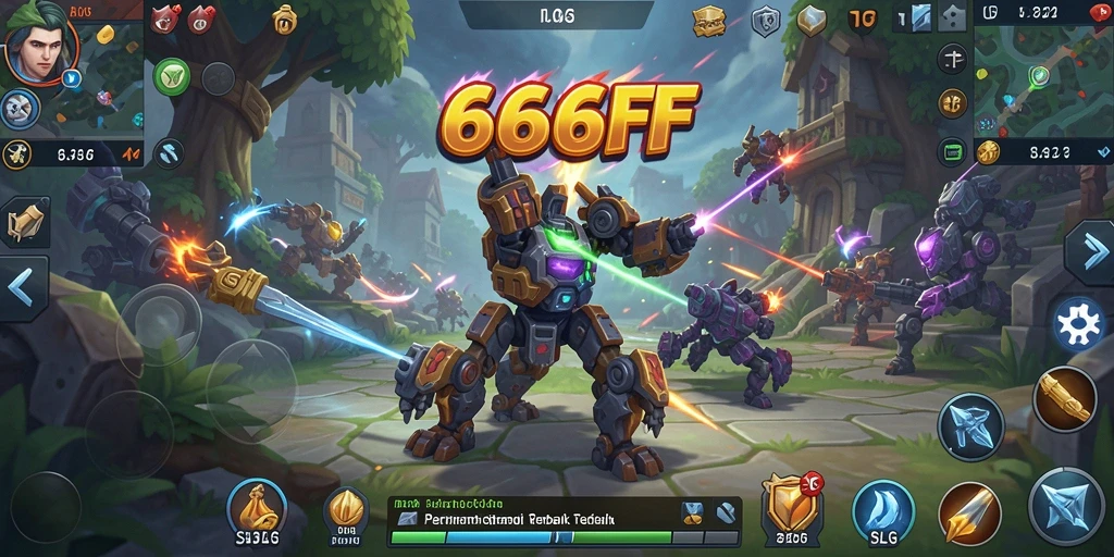 Tampilan seru dari gameplay 666FF yang penuh strategi.