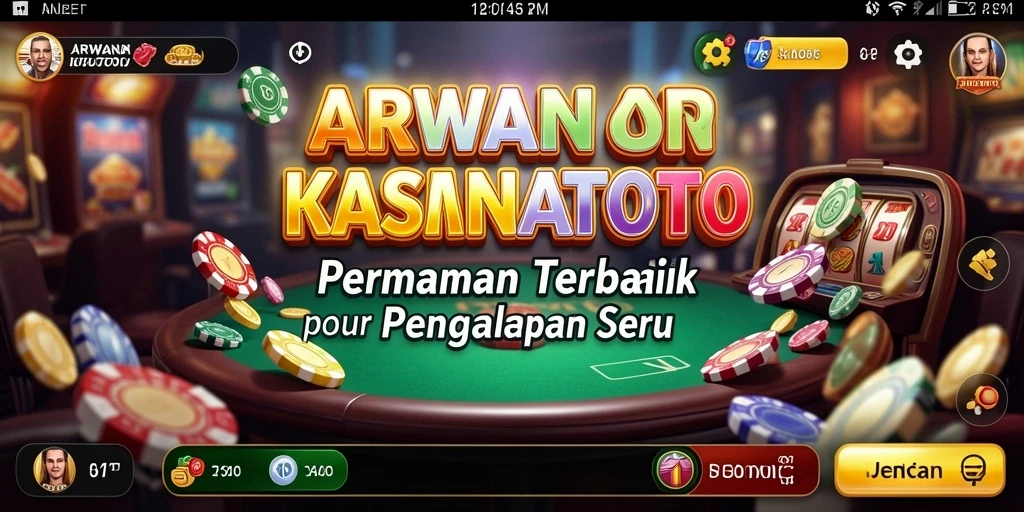 Tampilan gameplay seru di ARWANATOTO dengan antarmuka yang menarik.