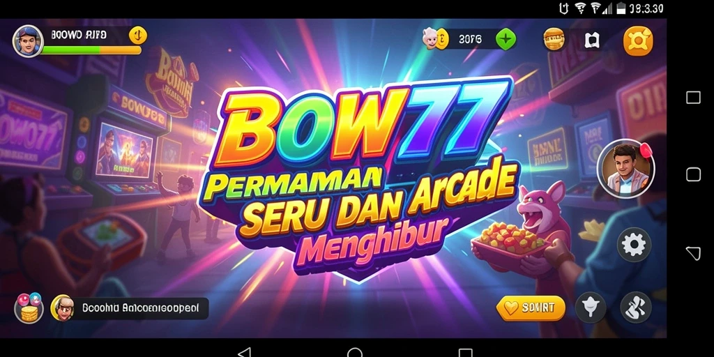Tampilan gameplay seru di BOWO77 dengan berbagai tantangan.