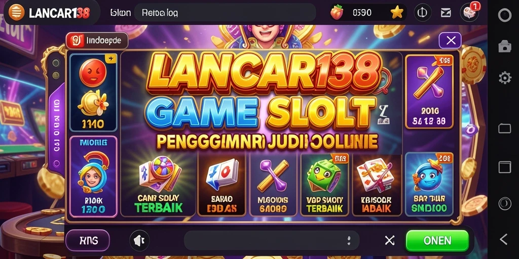 Screenshot gameplay LANCAR138 menampilkan slot yang menarik dan penuh warna.