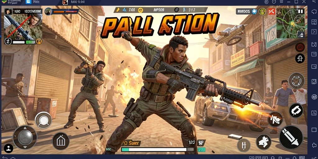 Tampilan aksi seru dalam gameplay MPO08 yang mendebarkan.