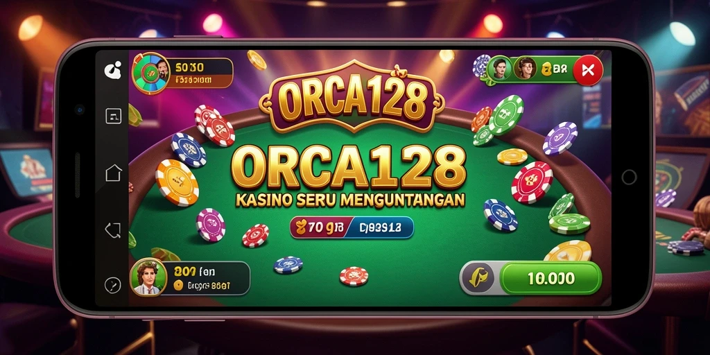 Gameplay ORCA128 yang menarik dalam suasana Kasino.