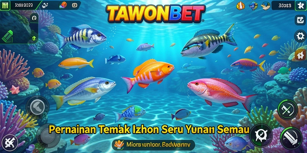 Tangkapan ikan yang menakjubkan dalam TAWONBET.